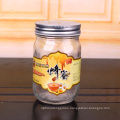 Custom wide mouth 8oz 16oz 250ml 350ml 500ml 750ml Empty Glass Mason Jars with Lid for Honey Food canning